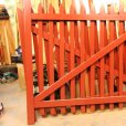 portail de clôture bois